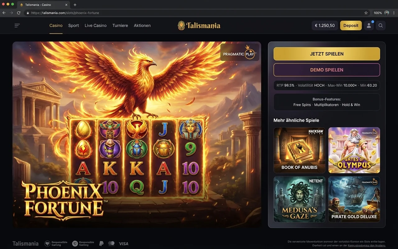 Slot-Spotlight: Ein konkretes Beispiel – Talismania